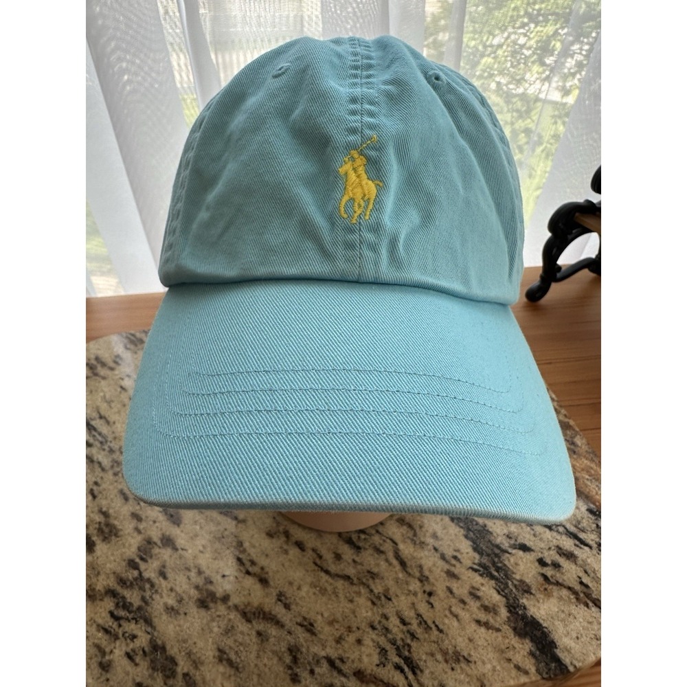 polo ralph lauren baseball cap Lt. Teal Boating Golf Party Beach Pool UV Protect